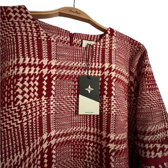 Tuckernuck - XL Cranberry Check Kennedy Dress - Picture 7 of 10